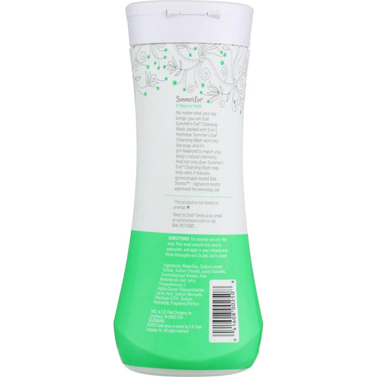 Summer's Eve Aloe Love Cleansing Wash
