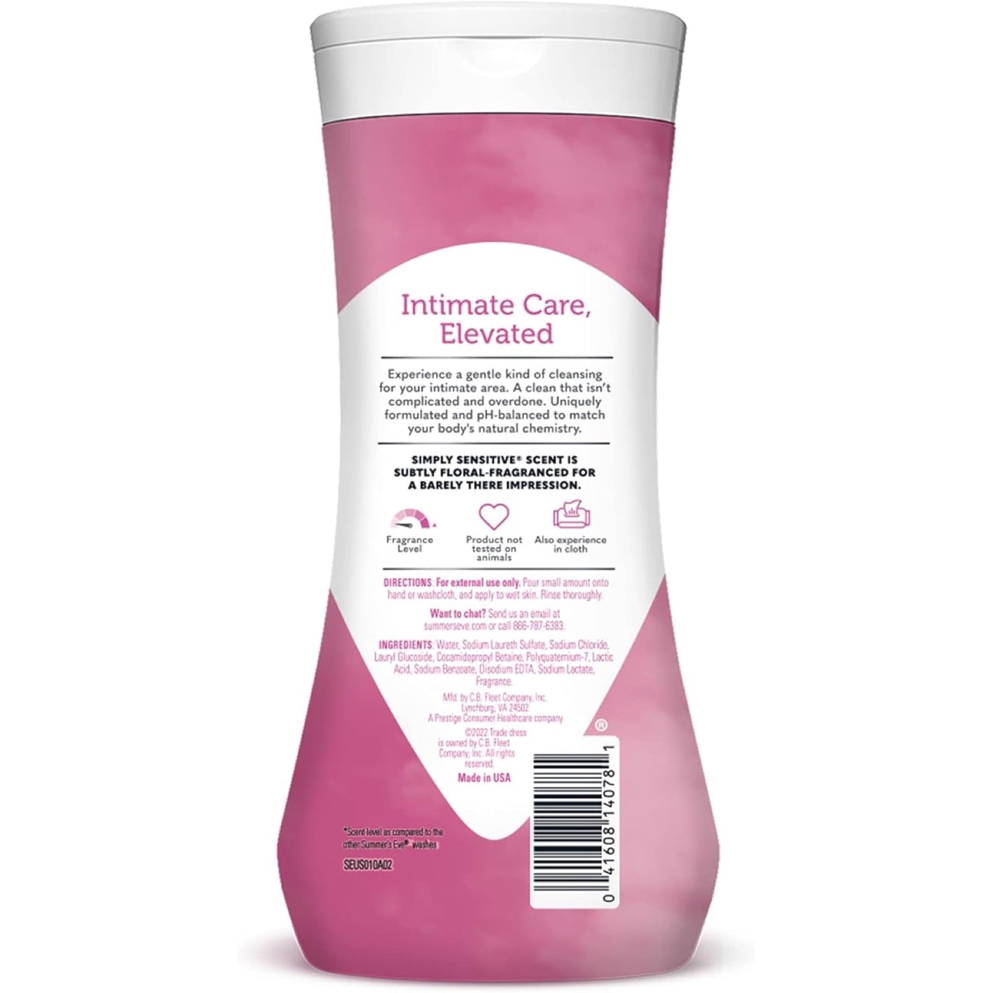 Summer's Eve Cleansing Wash for Sensitive Skin Simply Sensitive