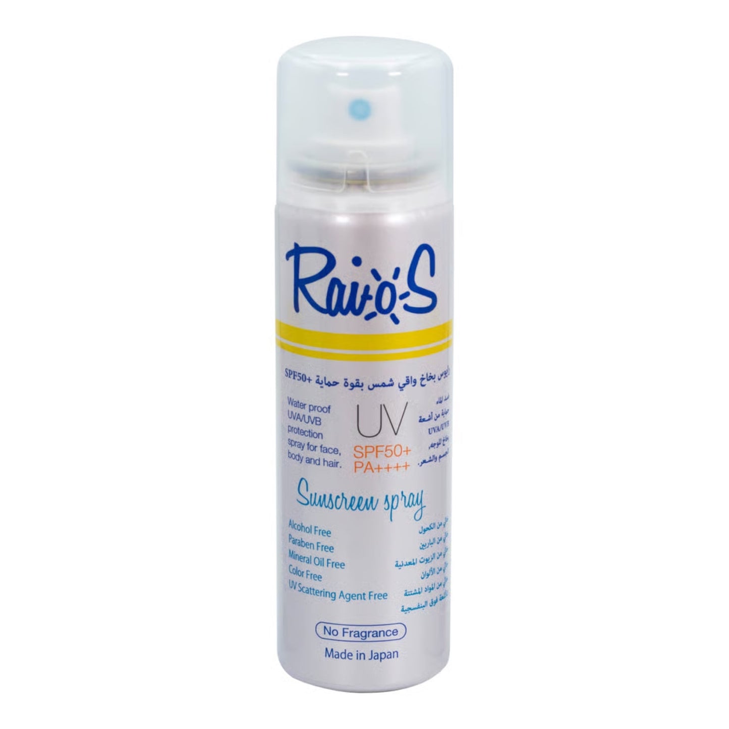 Raios Sunscreen Spray No Fragrance (Nf)