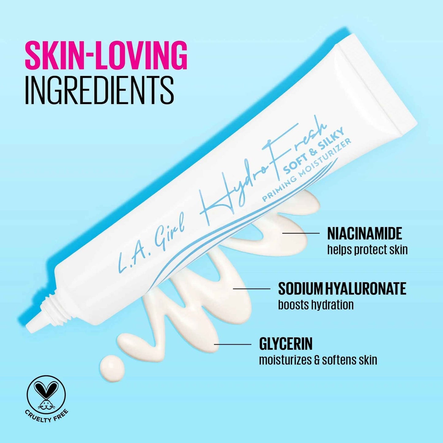 La Girl Hydro Fresh Soft & Silky Priming Moisturizer