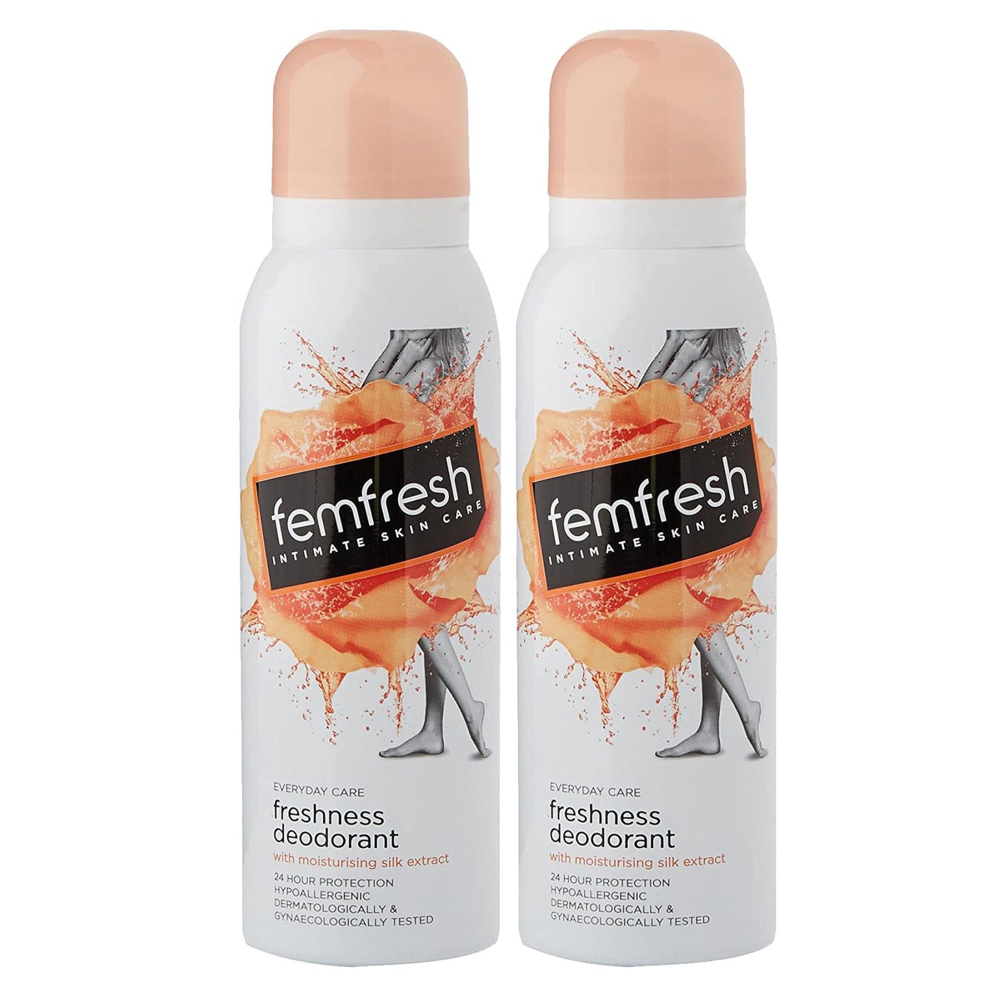 Femfresh Body and Skin Care Deodorant 2 X 125 M