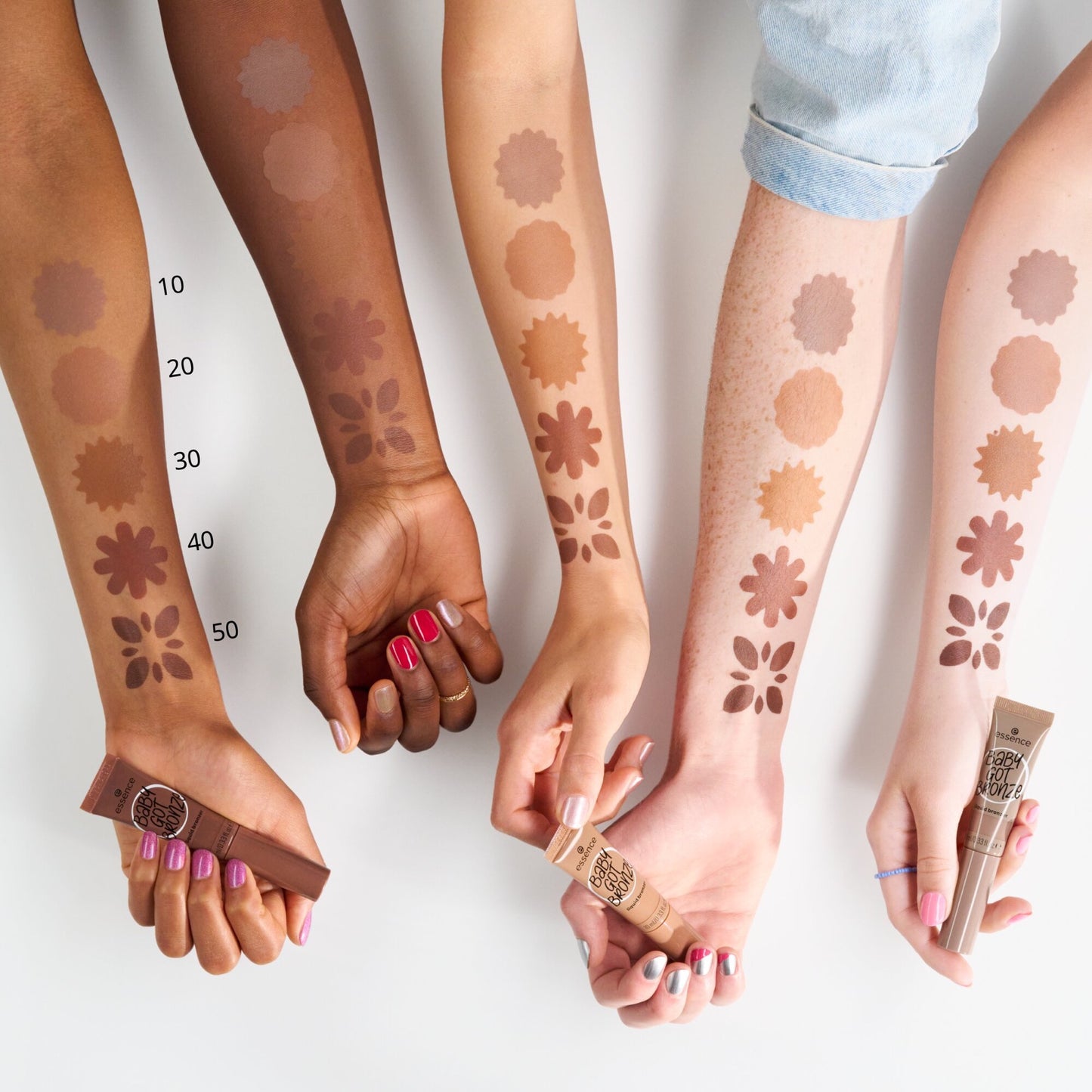 برونزر سائل بيبي جوت برونز من إيسنس، رقم 10