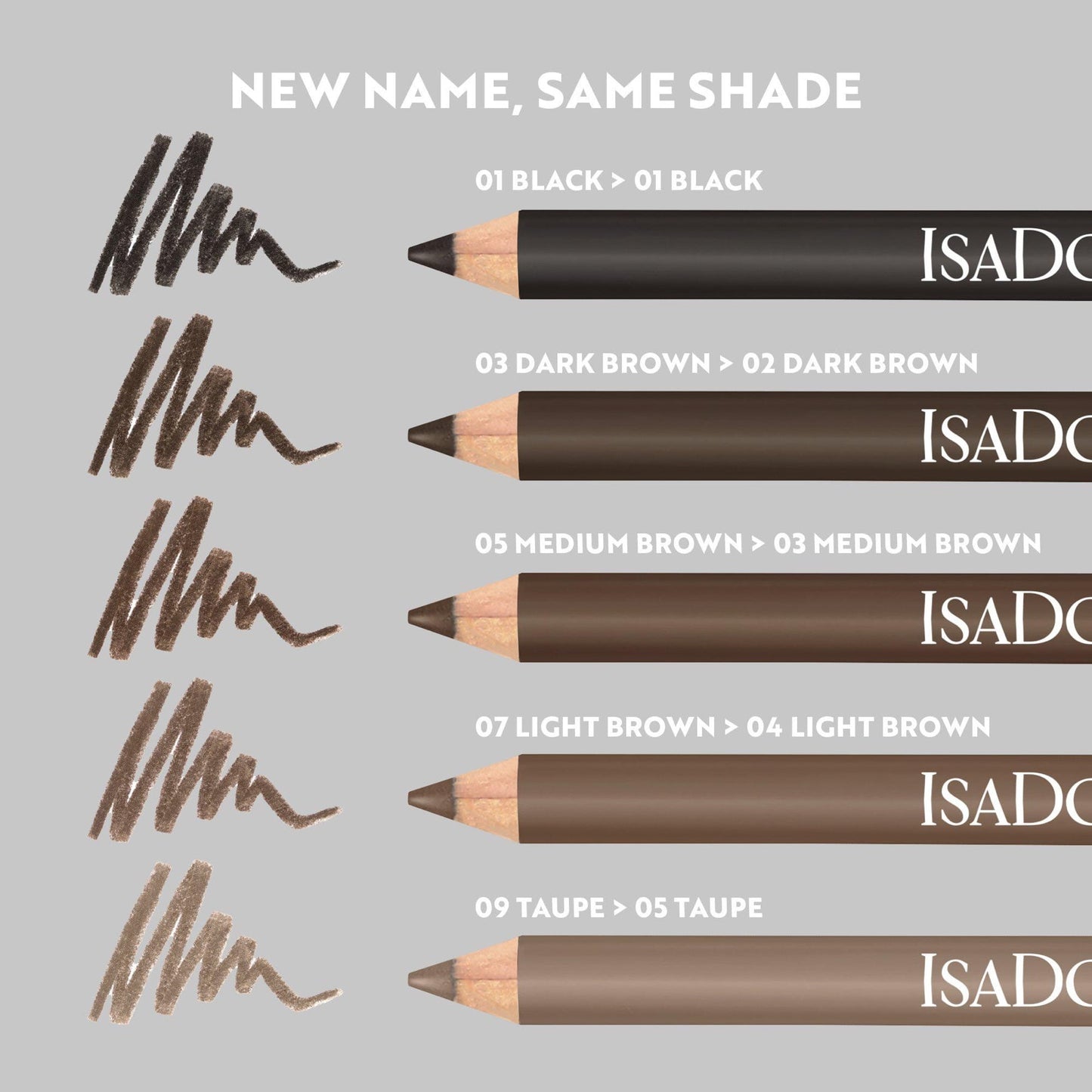 قلم بودرة الحواجب من إيزادورا - بني فاتح