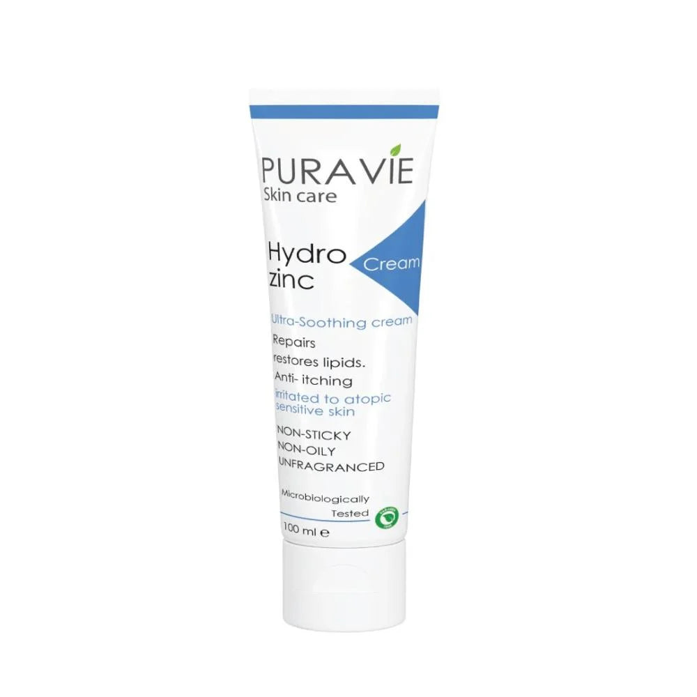 Puravie Hydro Zinc Cream for Eczema and Severe Dryness 100ml