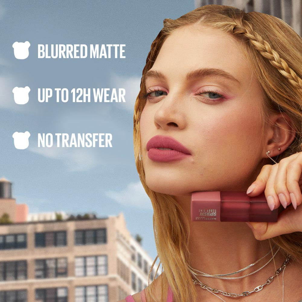 Maybelline New York Super Stay Teddy Tint Plushwear and Transferproof