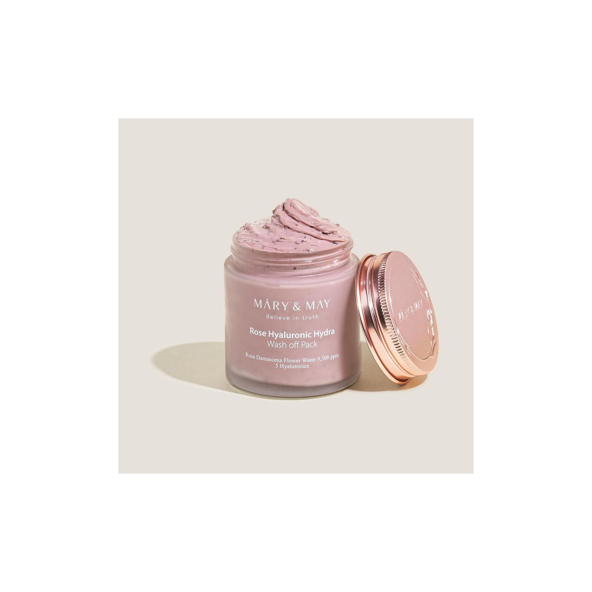 Mary&May Rose Hyaluronic Hydra Wash off Pack 125g