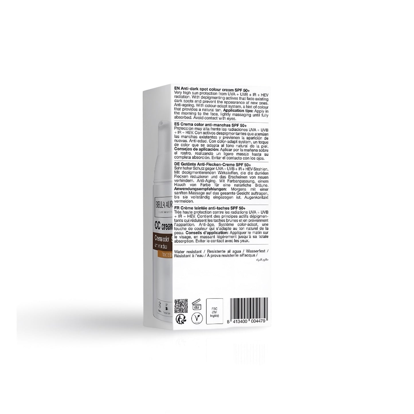 Bella Aurora CC Cream Anti Dark Spot Sunscreen SPF50+ 30mL