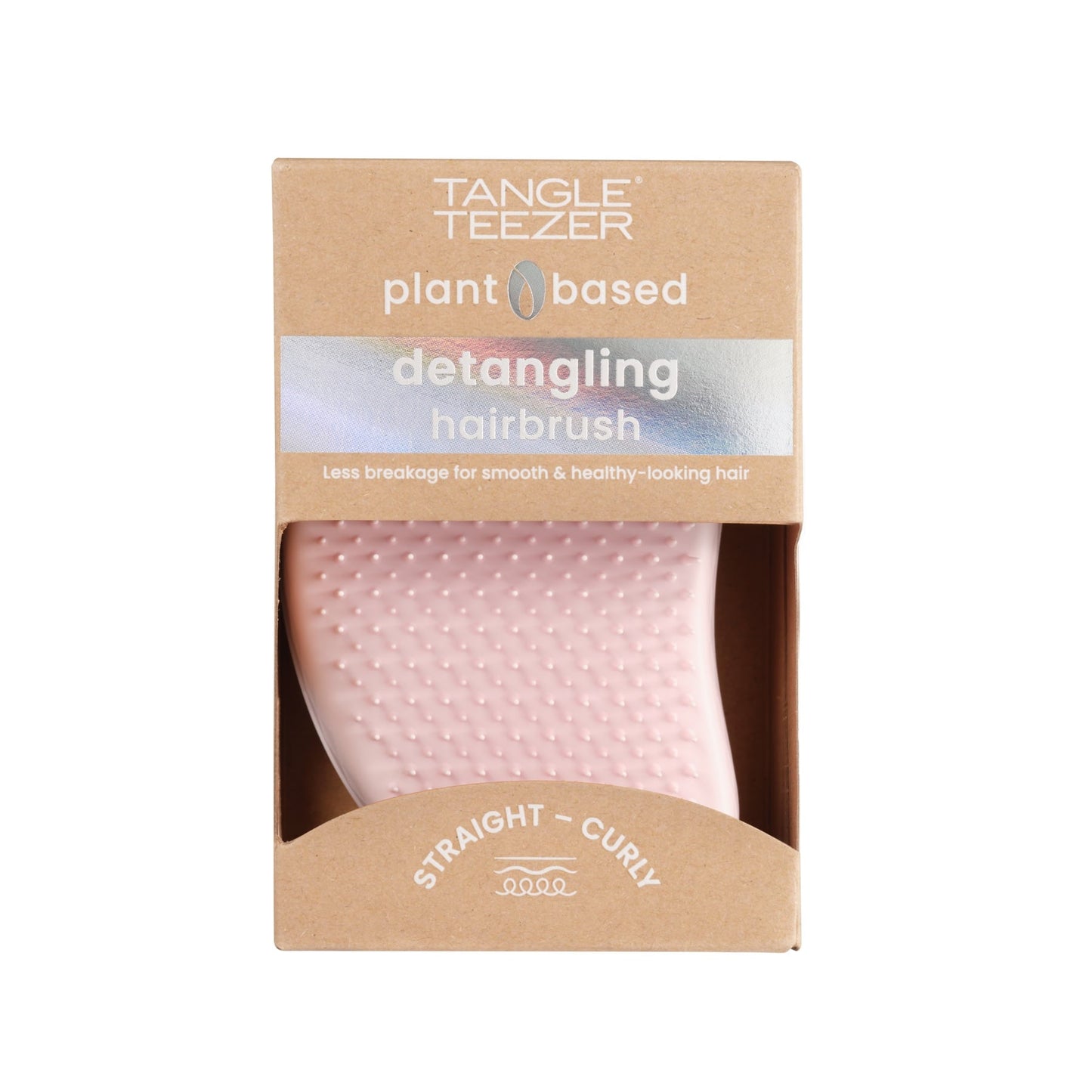 Tangle Teezer Hairbrush Hairbrush Plant Based Original Pink