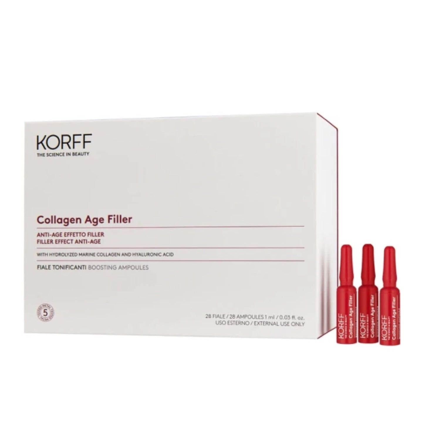 Collagen Regimen Toning Ampoules Korff 7 Ampoules