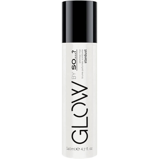 Glow by So…? Womens Stardust Perfume Mist, Illuminating Shimmer Body Mist for Women 140ml