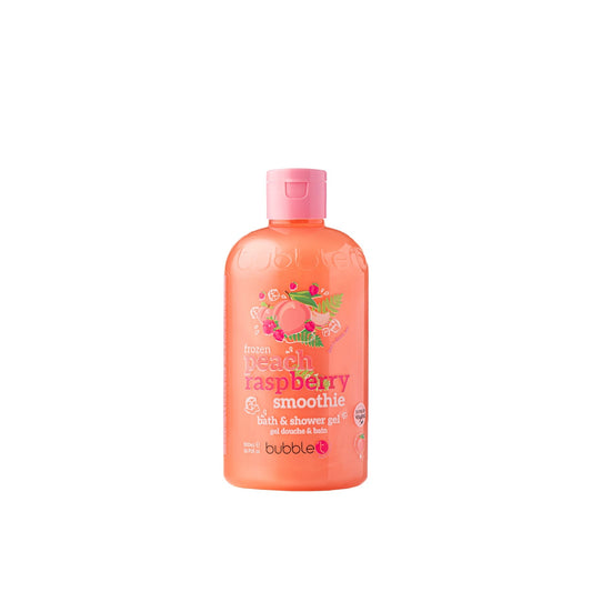 Bubble T Bath & Shower gel in peach and raspberry