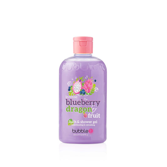 Bubble T Bath & Shower gel in blueberry & dragonfruit