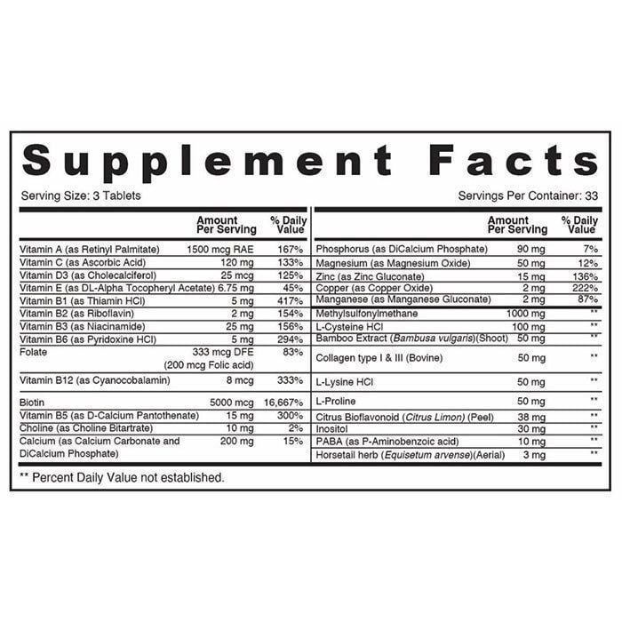 Sunshine Nutrition Hair Max 100 Tabletslets