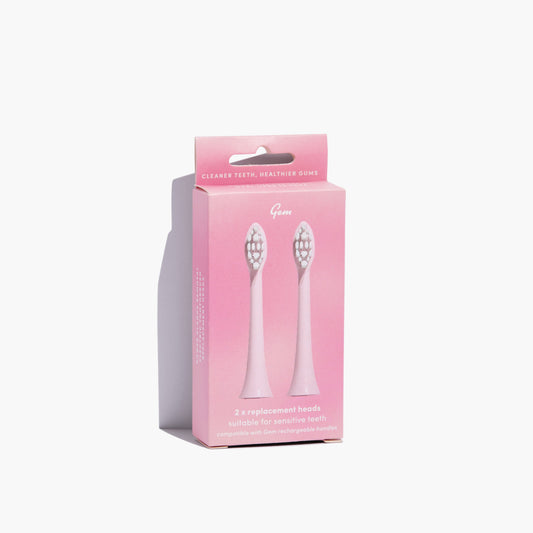 رؤوس استبدال فرشاة الأسنان الكهربائية من جيم - جوز الهند