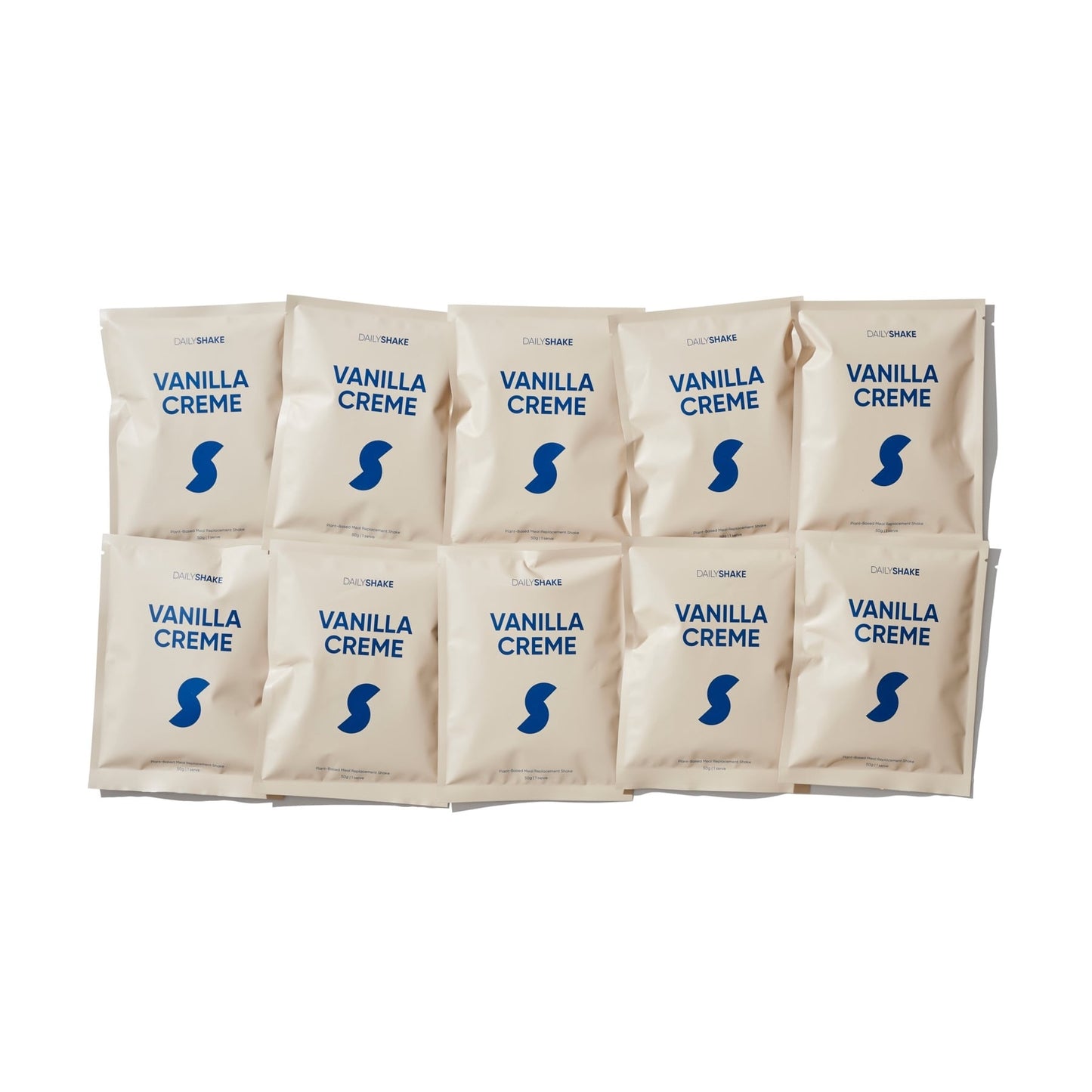 Daily Shake Vanila Creme 50gx10 Sachets