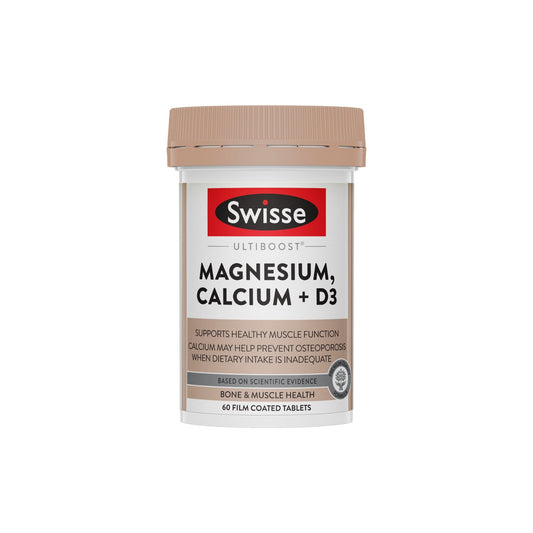 Swisse Ub Magnesium Calcium + D3 120 Tab
