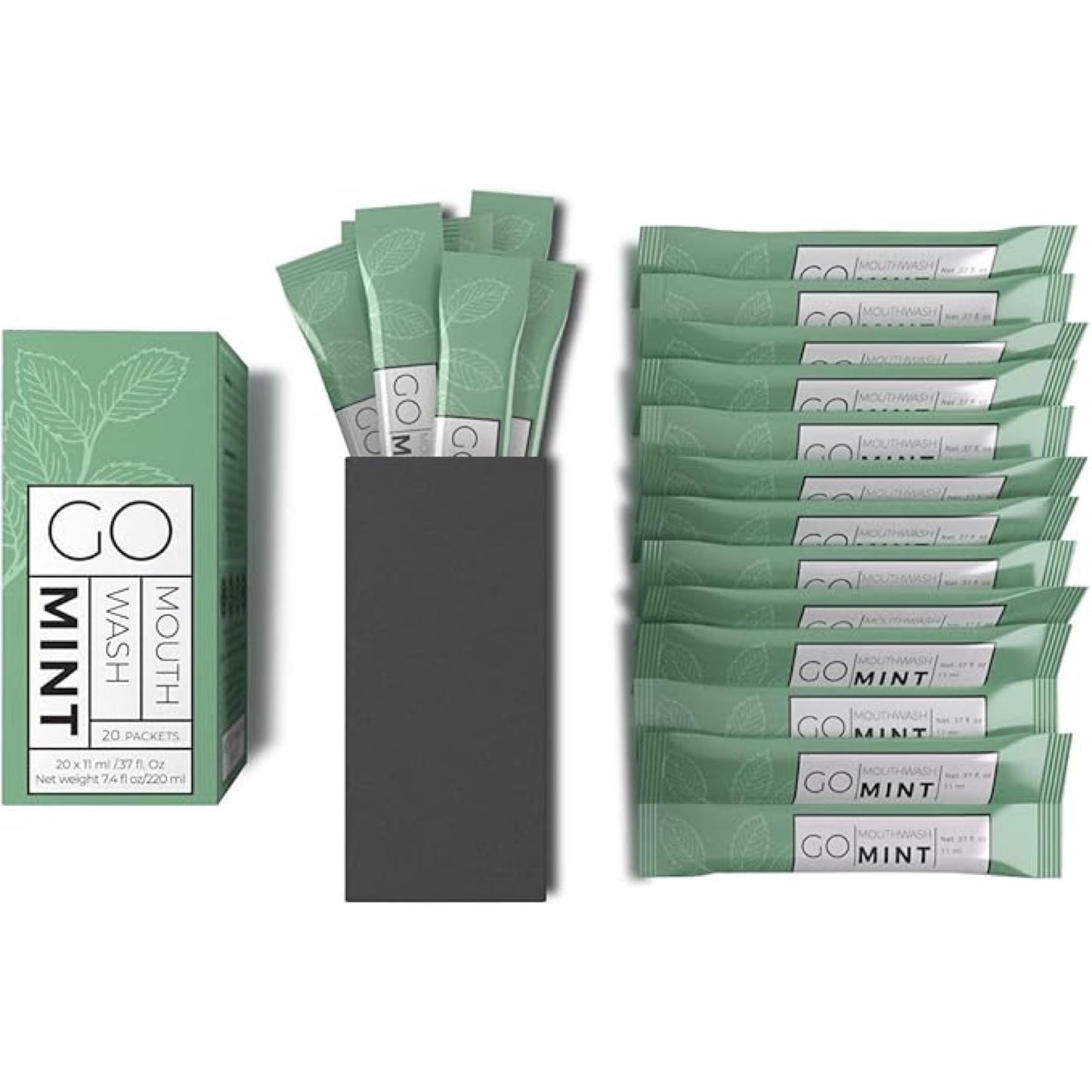 Go Mouthwash Packets – Single Size Mouthwash for Fresh Breath