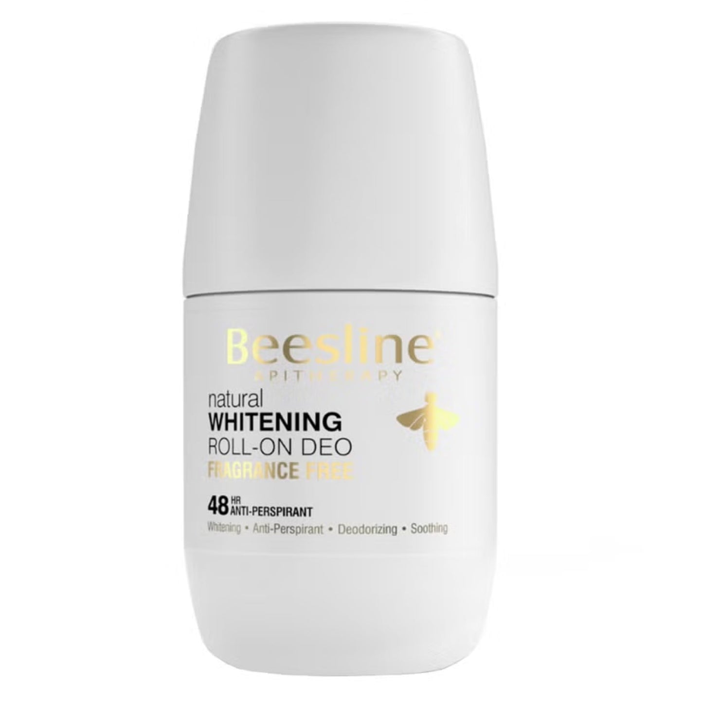 Beesline Apitherapy Whitening Deodorant Roll-on Fragrance Free 50ml