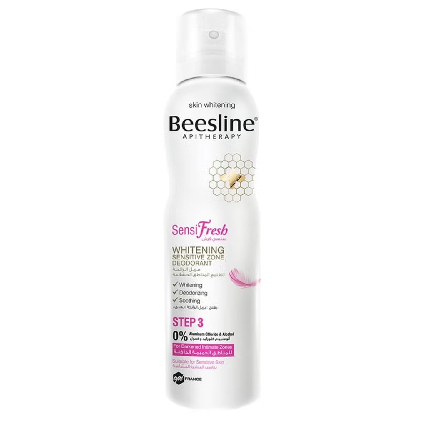 Beesline Sensifresh Whitening Sensitive Zone Deodorant Spray 150ml