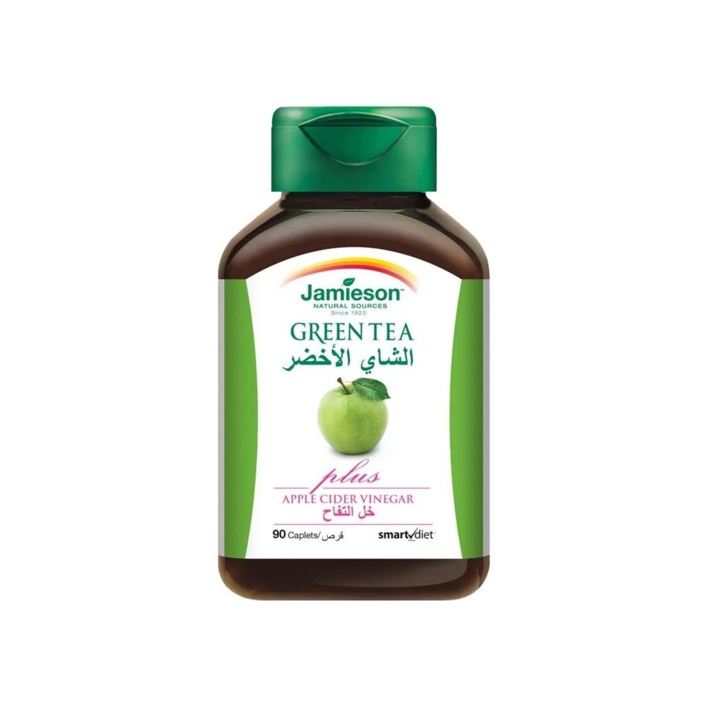 Jamieson Green Tea Capsules With Apple Cider Vinegar, 90 Capsules