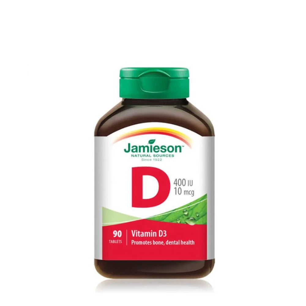 Jamieson Vitamin D 400 Iu - 10 Mcg - 90 Tablets