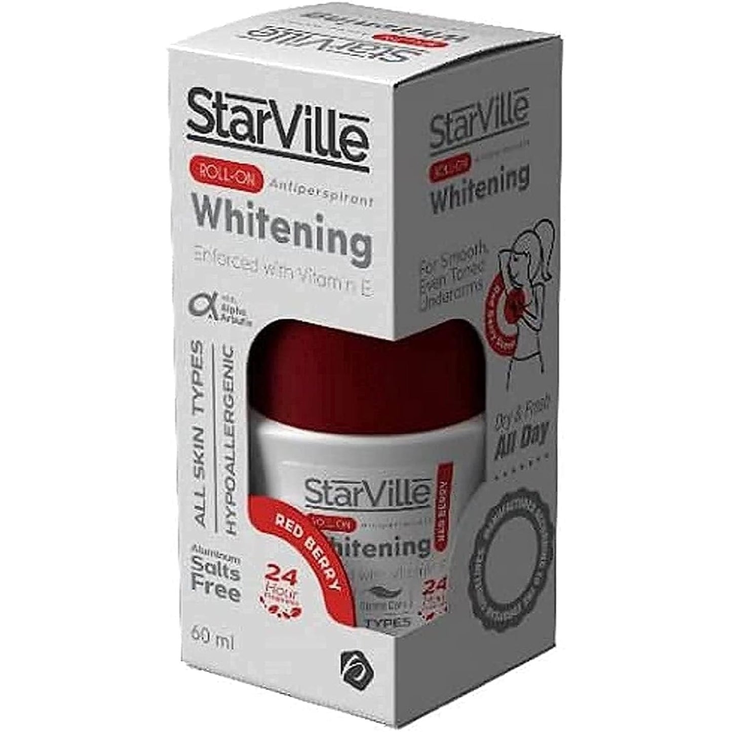 Starville Whitening Roll on Redberry 60 Ml