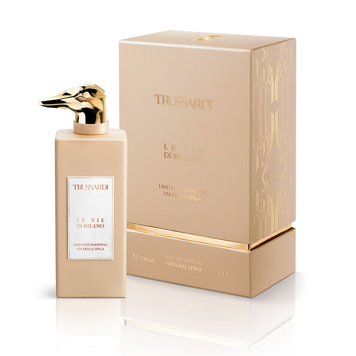 Trussardi Le Vie Di Milano Via Della Spiga Eau De Parfum 100ml