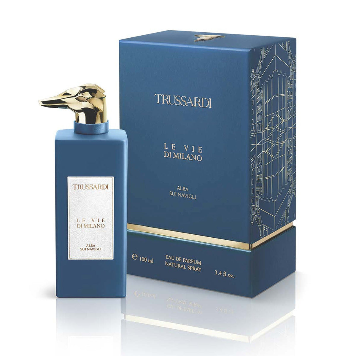 Trussardi Le Vie Di Milano Alba Sui Navigli Eau De Parfum 100ml