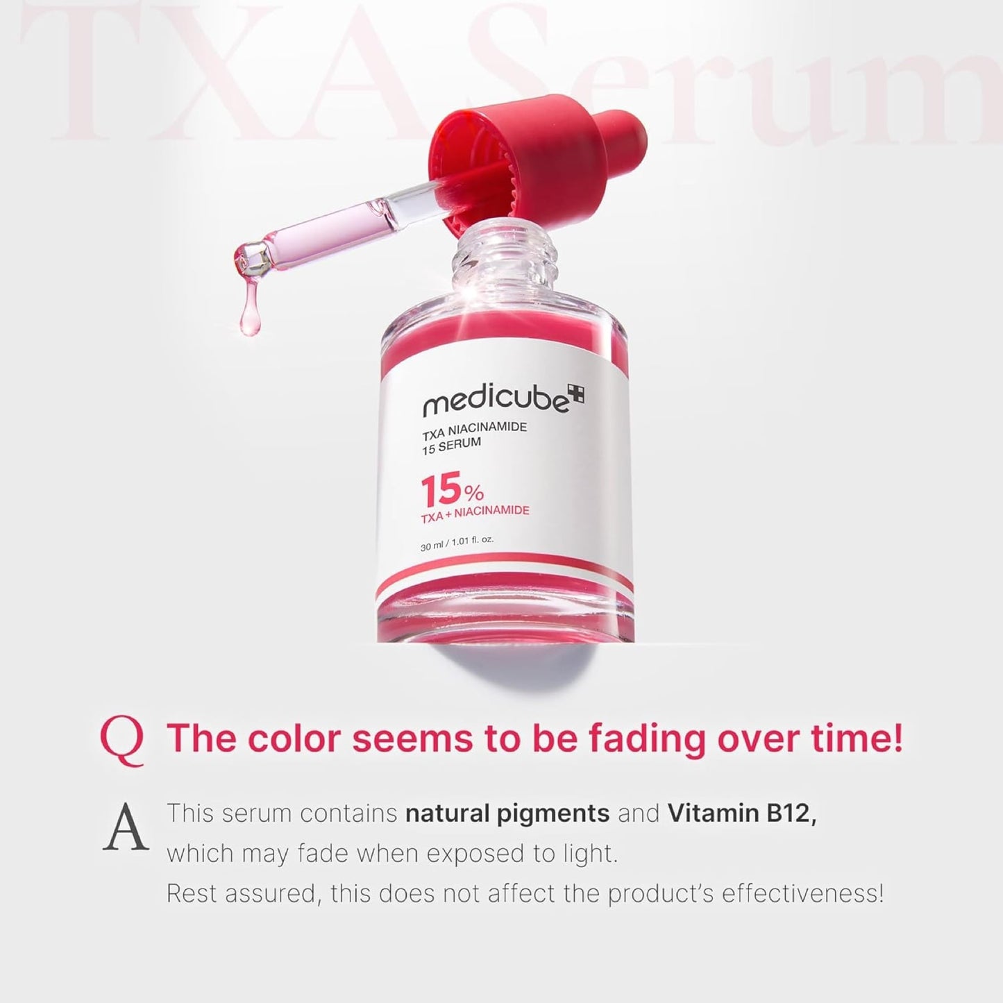 Medicube TXA + Niacinamide 15% Glow Facial Serum