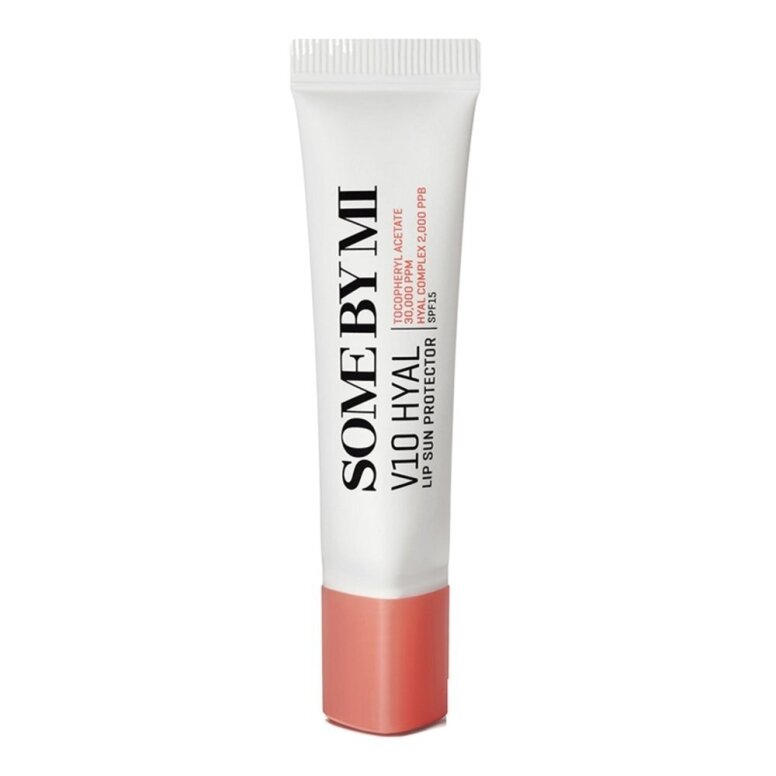 سوم باي مي مرطب شفاه واقي شمس V10 هيال بعامل حماية SPF15 - روزي