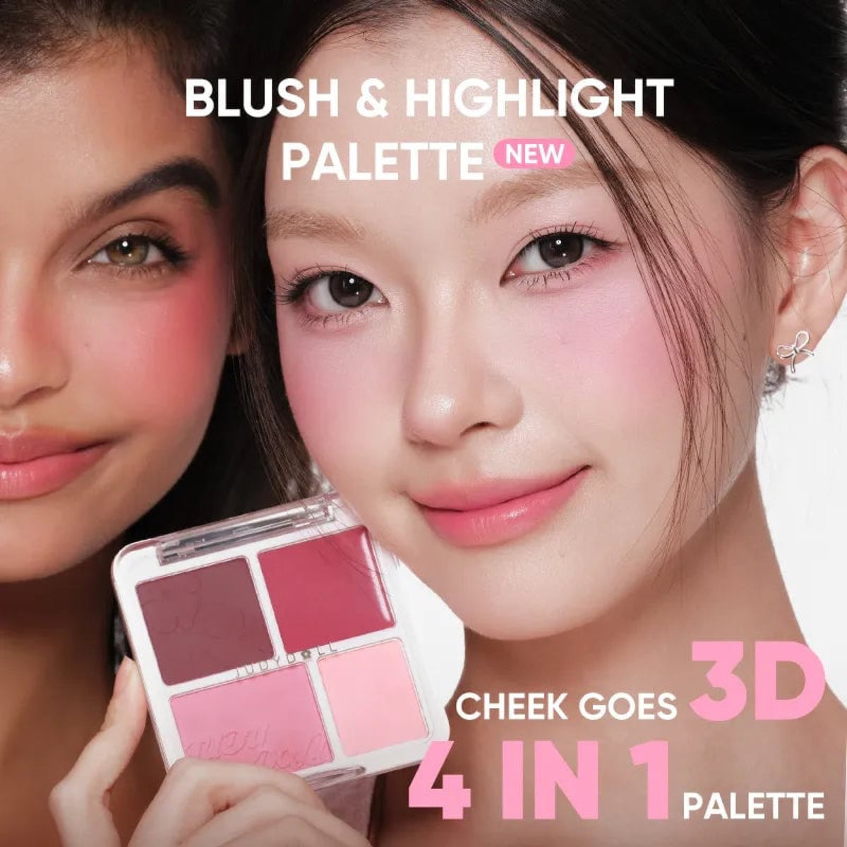 Judydoll Blush & Highlight Palette 102