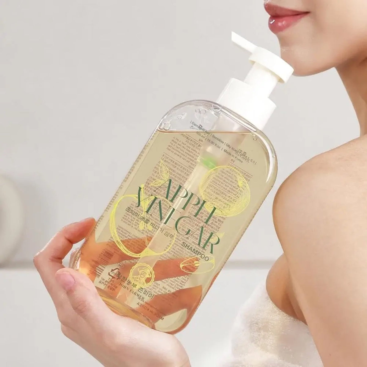 John Farmer Apple Cider Vinegar Hair Shampoo 500ml