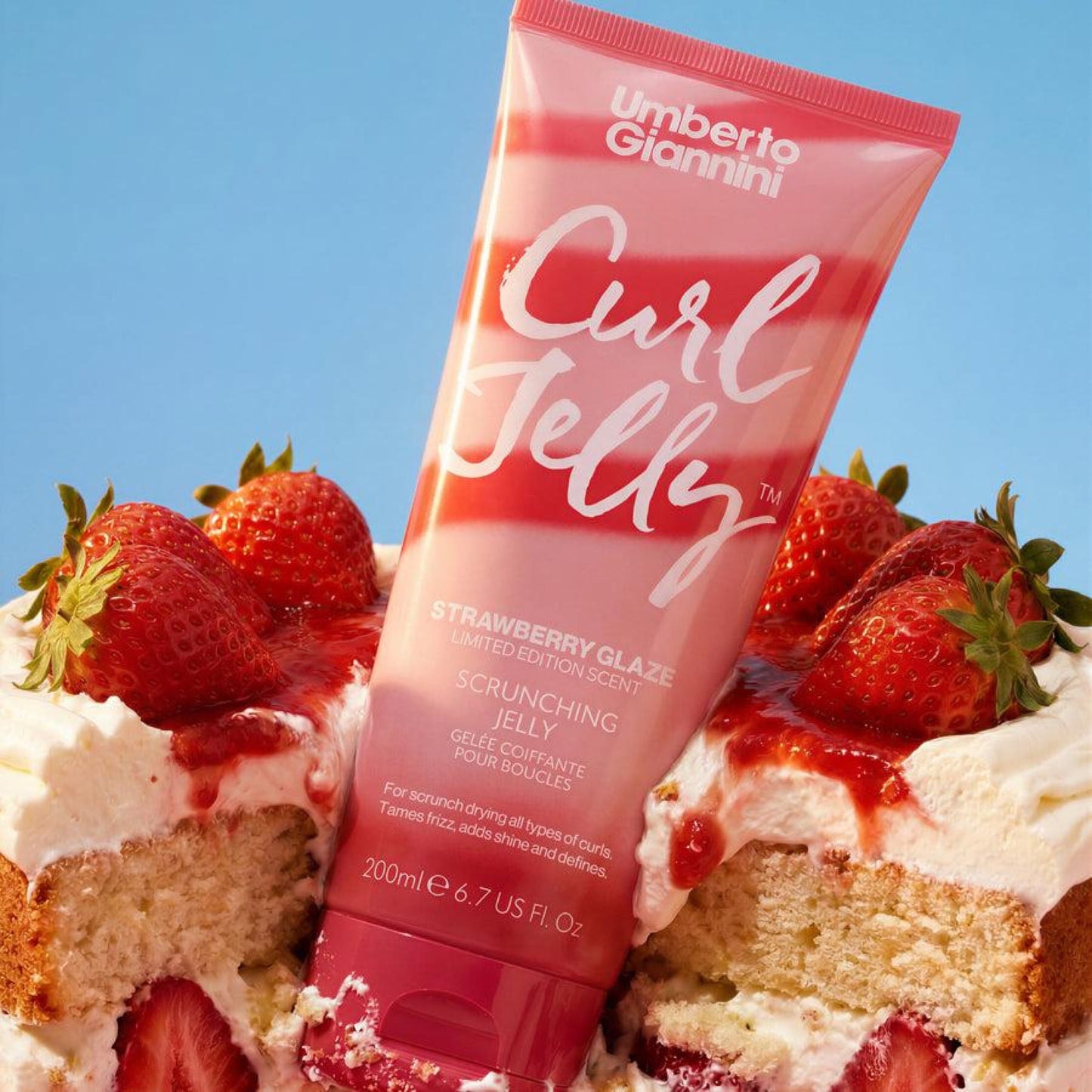 Umberto Giannini Curl Jelly Strawberry Glaze 200ml