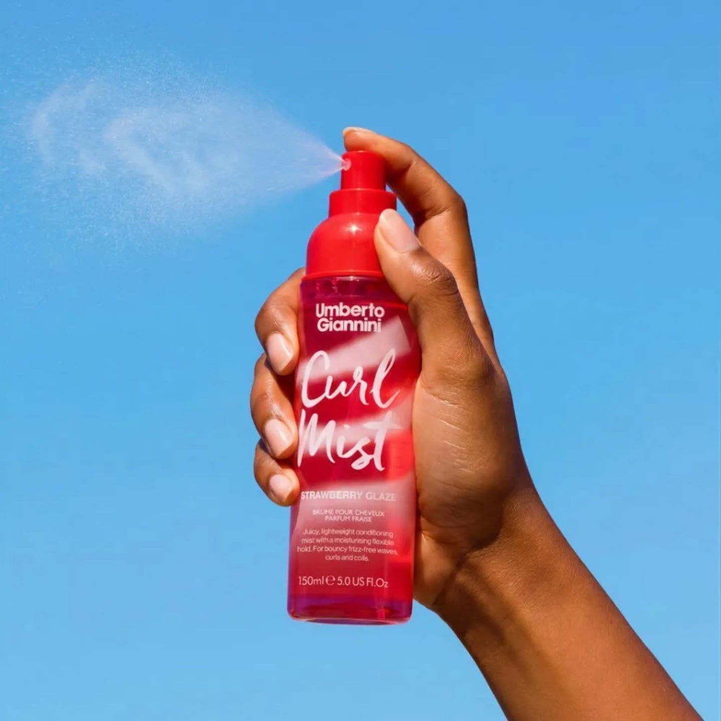 Umberto Giannini Curl Mist Strawberry Glaze 150ml