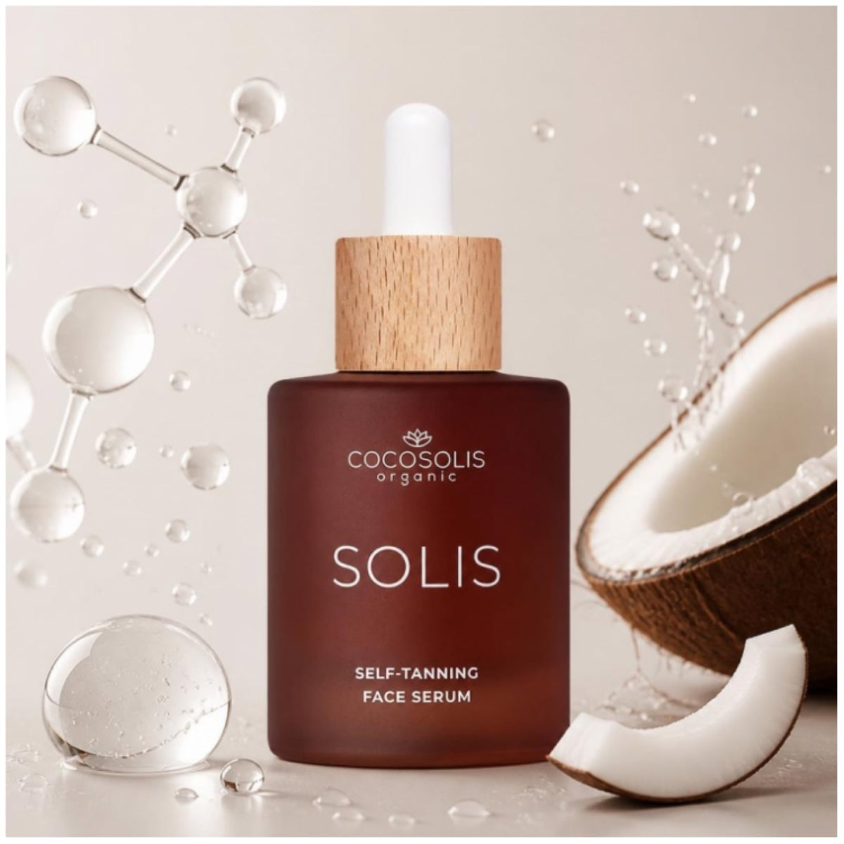 Cocosolis Self-tanning Self-tanning Face Serum 50ml