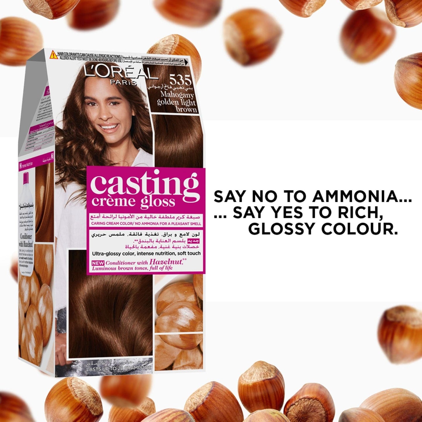 L'Oréal Paris Casting Crème Gloss 535 Chocolate Haircolor