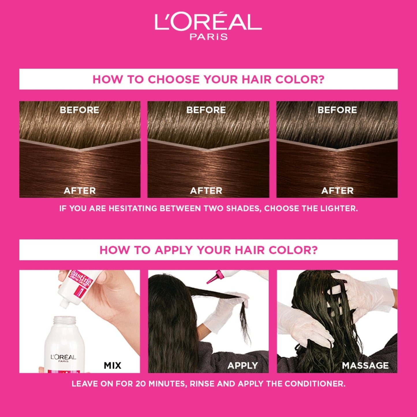 L'Oréal Paris Casting Crème Gloss 535 Chocolate Haircolor