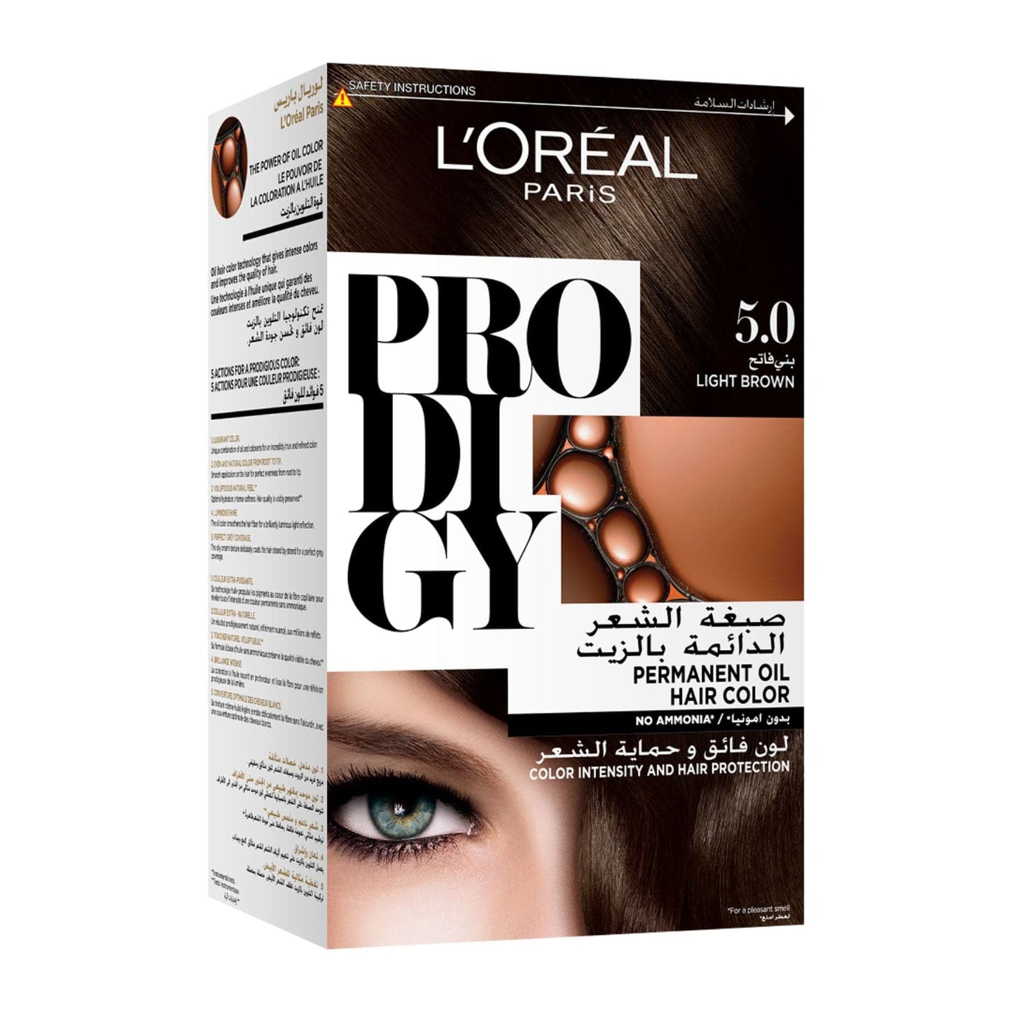 L'Oreal Paris Prodigy No Ammonia Permanent Hair Colour 60ml