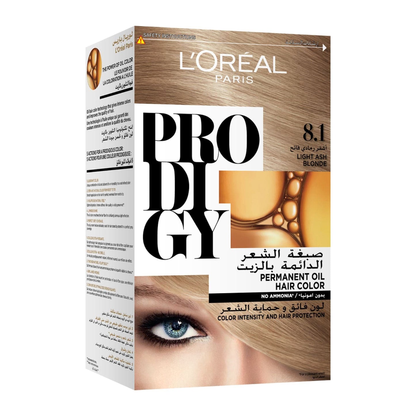 L'Oréal Paris Prodigy, 8.1 Light Ash Blonde