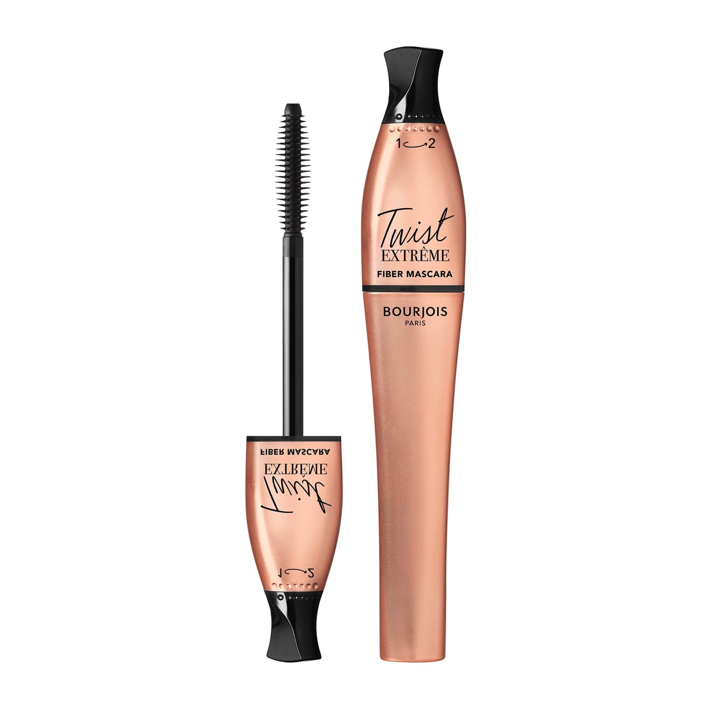 Twist Up Fiber Extreme Lengthening & Volumizing Mascara 24 Black 8ml Black|8ml