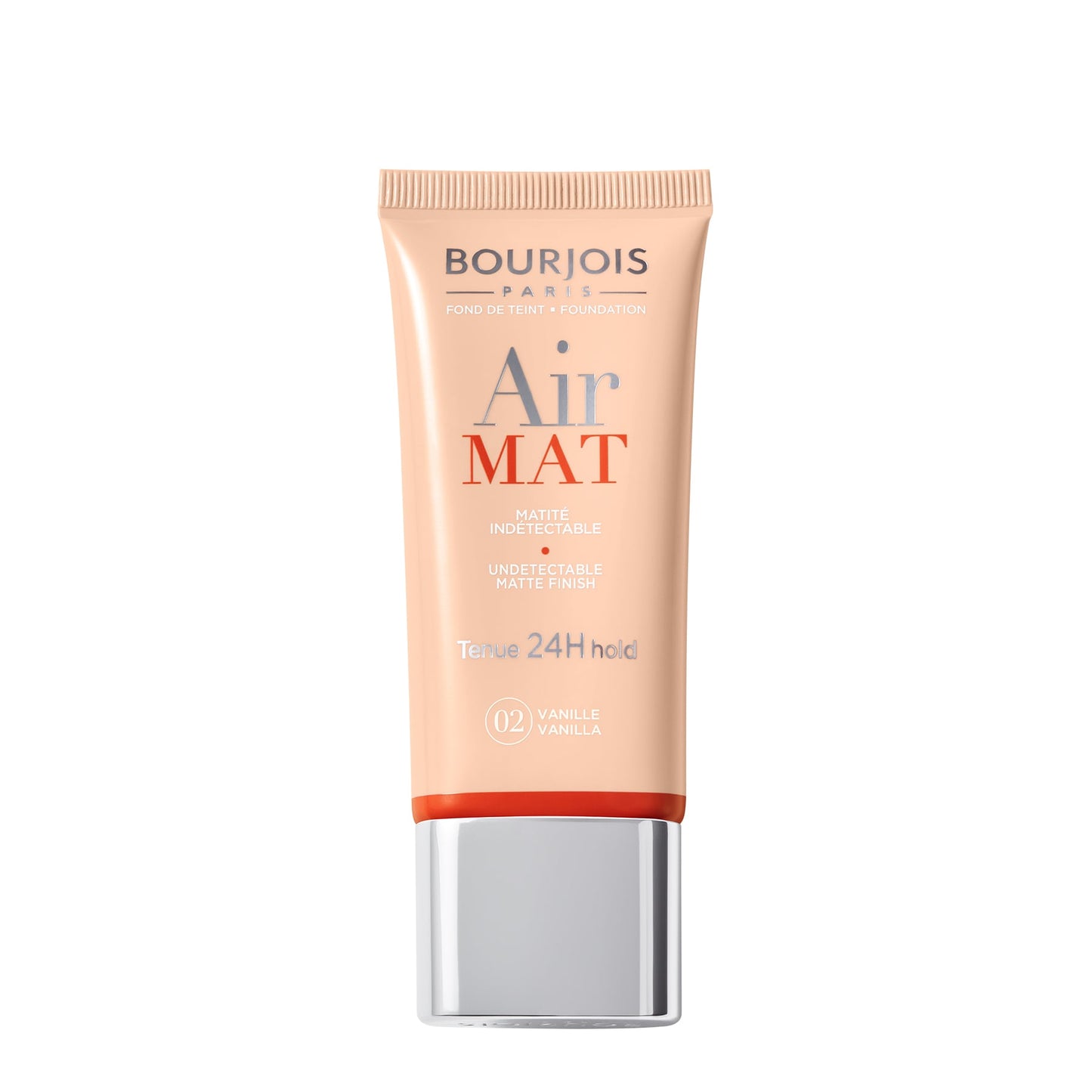 Bourjois Air Mat 24H Matte Finish Foundation 30ml 02 Vanilla|30ml