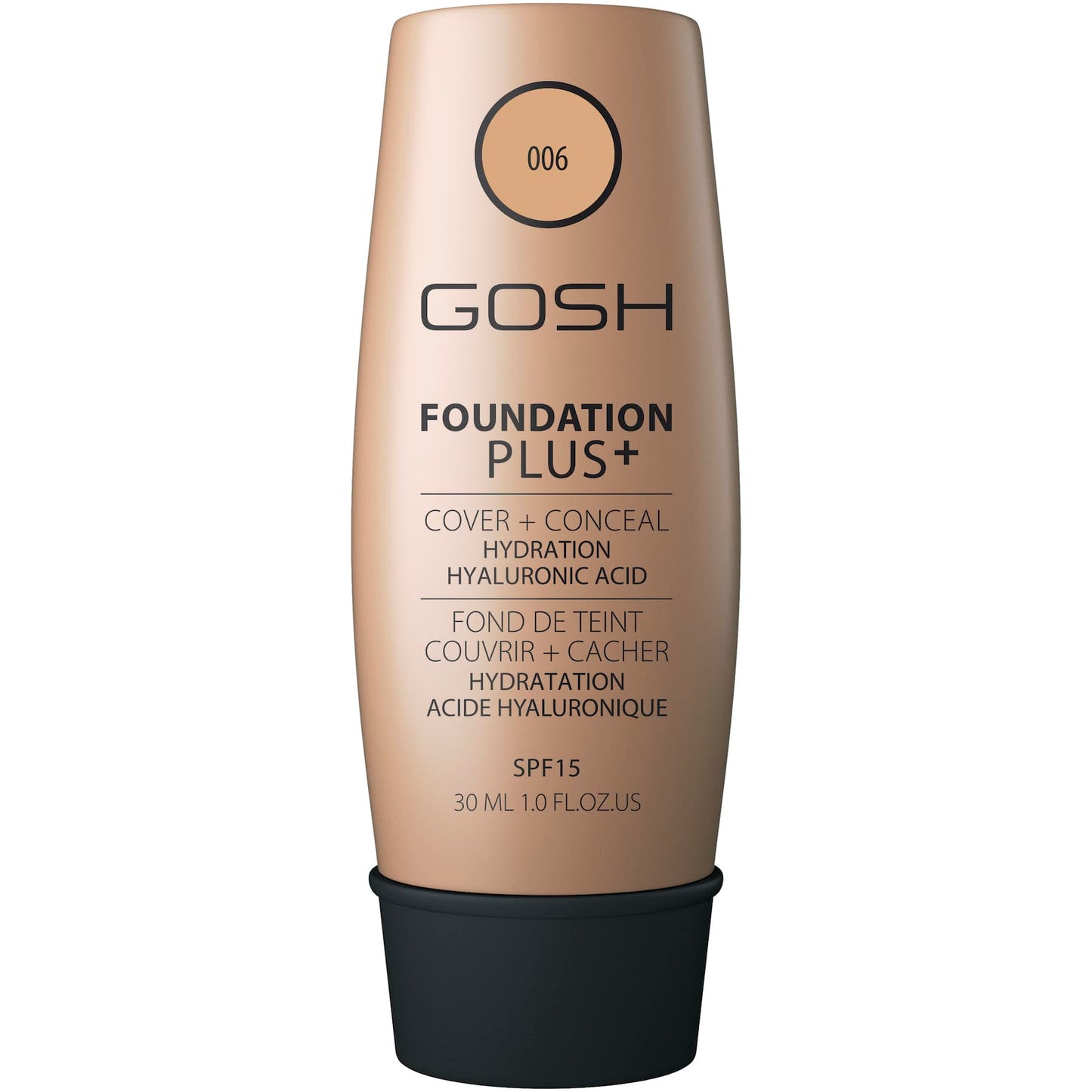 Cover + Conceal Foundation Plus+ Natural Finish 30ml 006 Honey|30ml