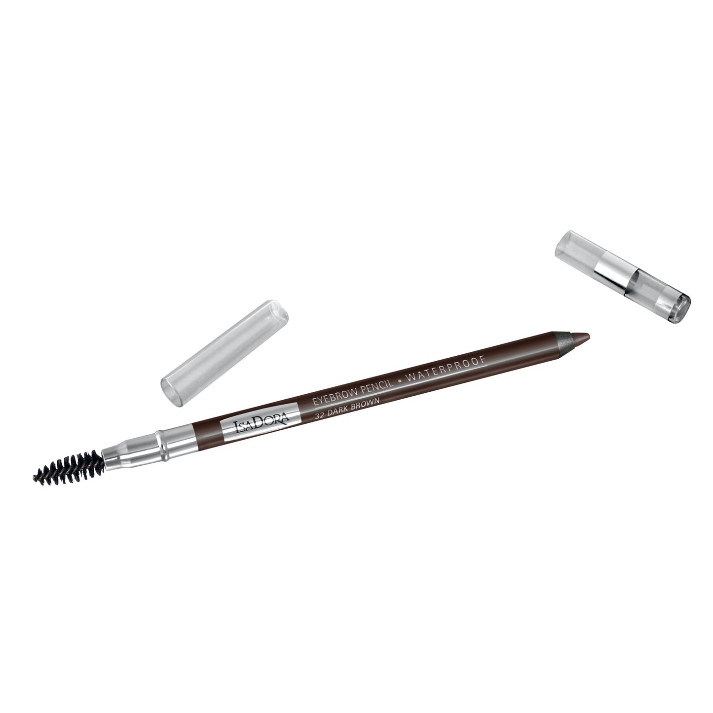 Waterproof Eyebrow Pencil With Brush 0.3g 32 Dark Brown|1.1g
