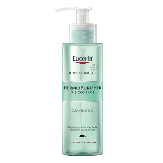 Eucerin DermoPurifyer Oil Control Face Cleansing Gel 200ml