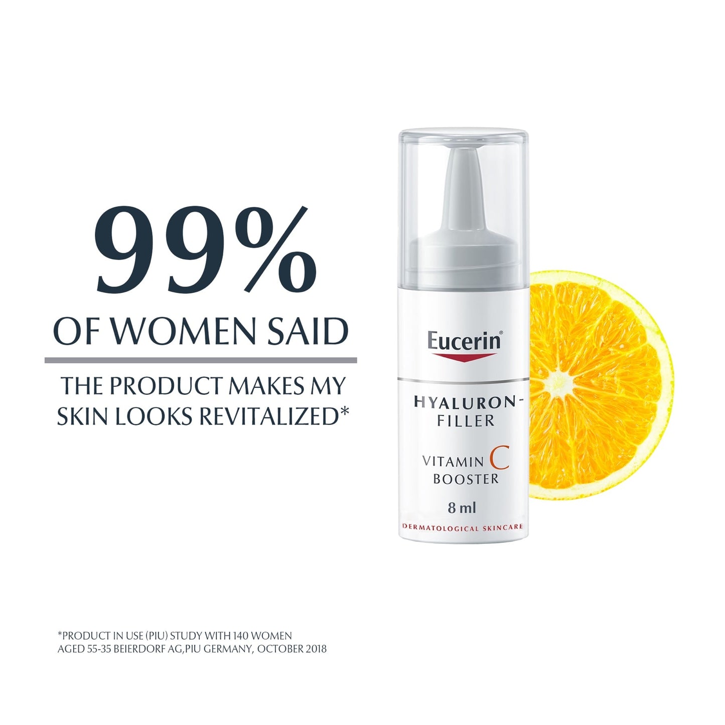 Eucerin Hyaluron Filler Anti-Aging Face Serum Vitamin C Booster 3 x 8ml