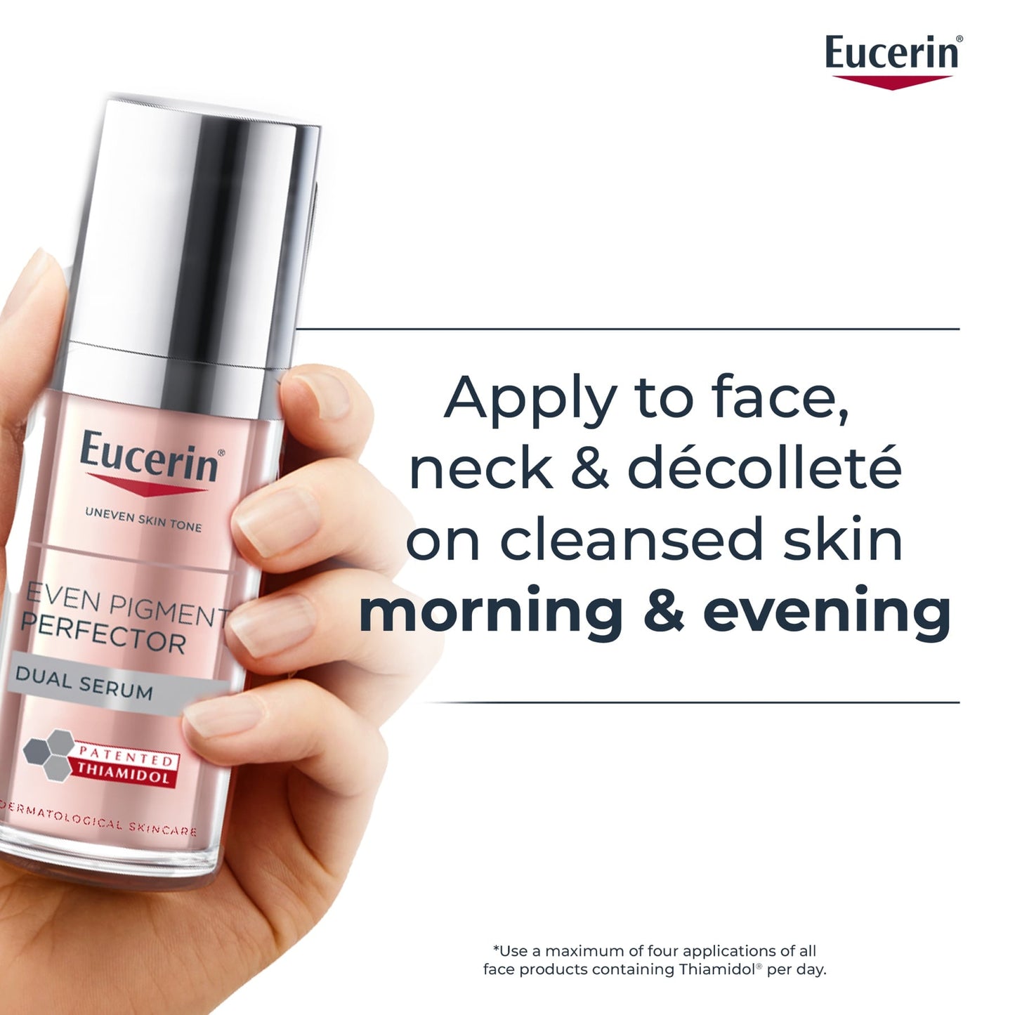 كريم سيروم الوجه المزدوج Eucerin Even Pigment Perfector 30 مل