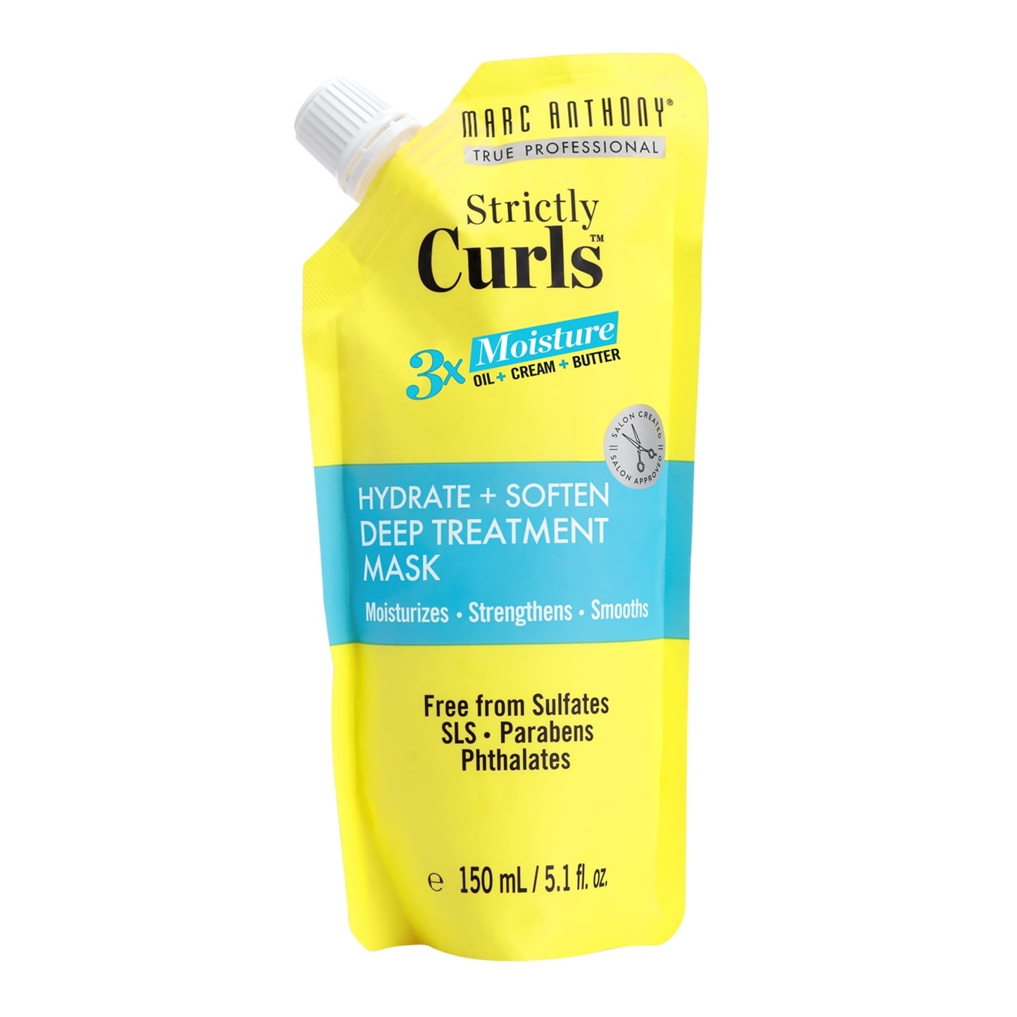 Strictly Curls 3X Hydrate + Soften Deep Treatment Hair Mask 150ml 150ml