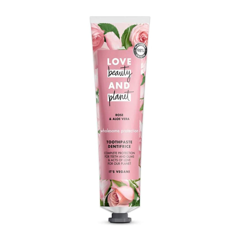Love Beauty and Planet Wholesome Protection Toothpaste Rose & Aloe Vera 75ml