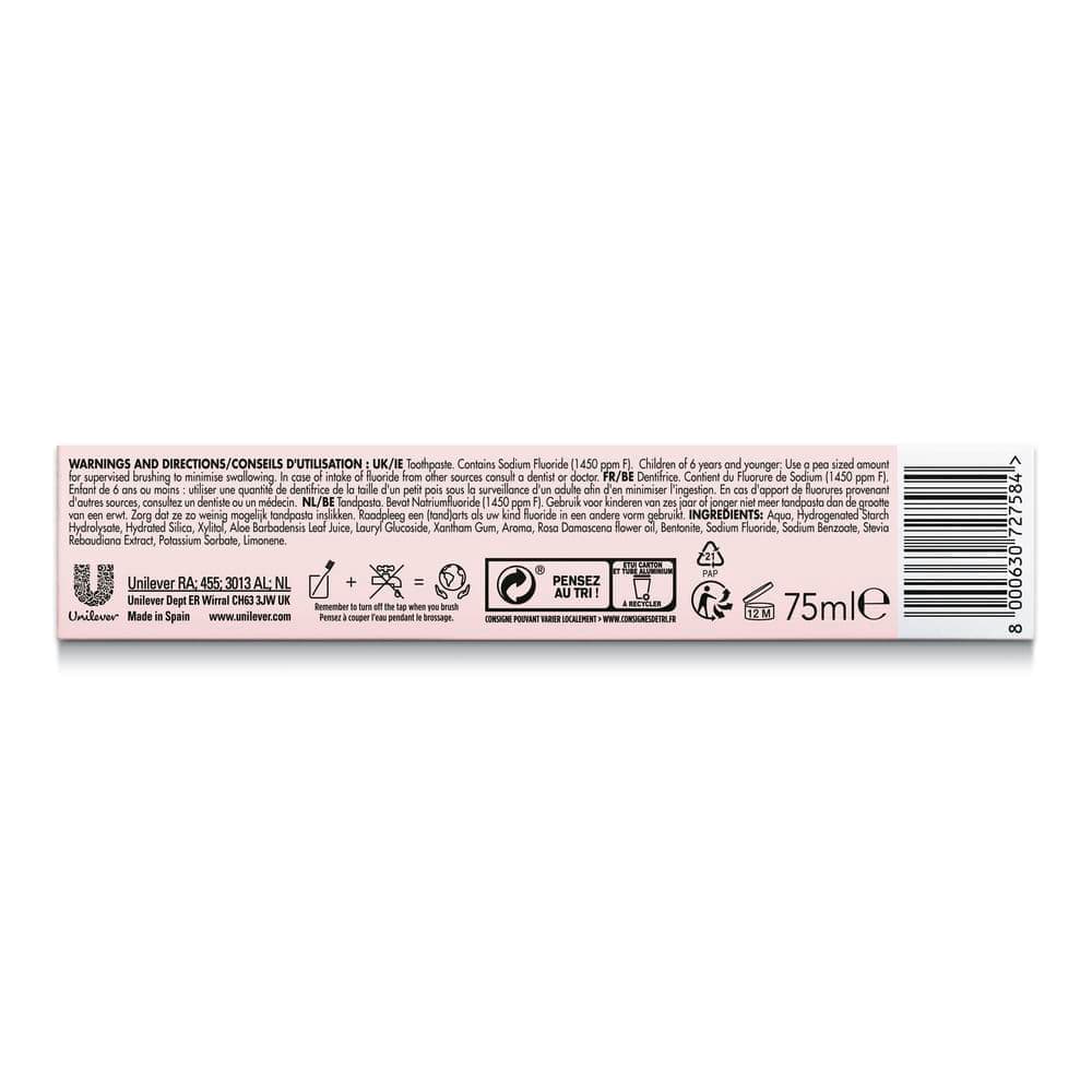 Wholesome Protection Toothpaste Rose & Aloe Vera 75ml 75ml