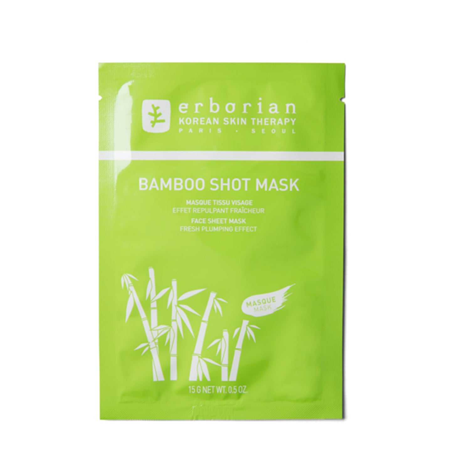 Erborian Bamboo Shot Plumping Sheet Mask 1pc 15g